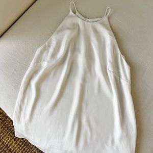 H&M S silk halter blouse